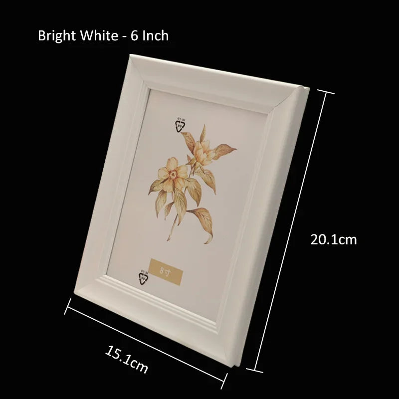 cadre photo rétro en plastique pour décoration murale et de table - vue 17 sur 20