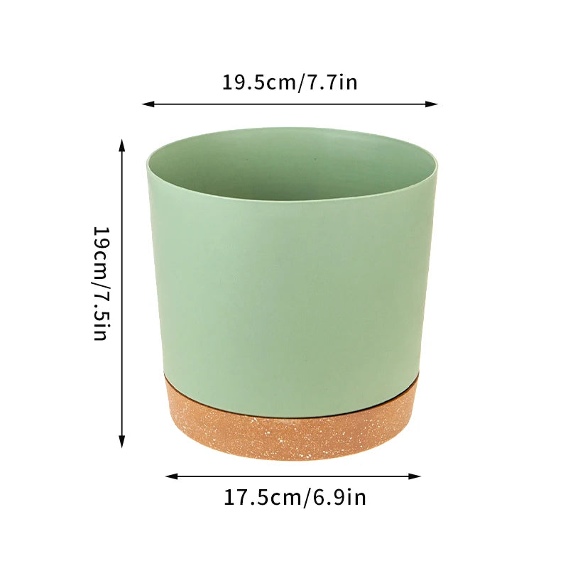 pots de fleurs automatiques avec soucoupe pour jardin et plantes - vue 11 sur 15