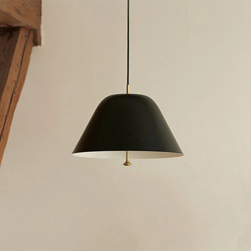 Nordique LED Suspension Lumière Cloche Suspension E27 Ampoule Pour Salon Chambre Chevet Table À Manger Café Étude Maison Luminaires - vue 6 sur 14