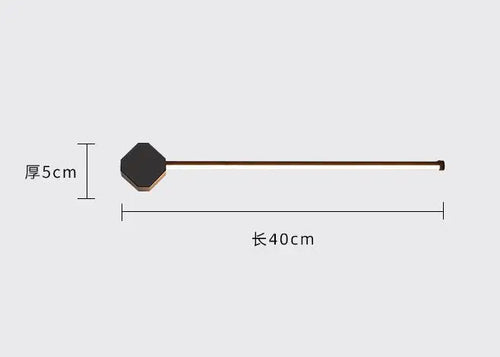 lampe de vanité led aluminium pour miroir et maquillage moderne - vue 10 sur 9