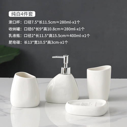 accessoires de salle de bain en céramique pour décoration intérieure - vue 24 sur 23