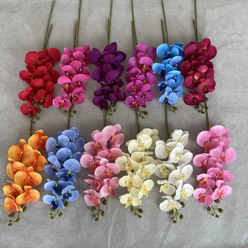 arrangement de fleurs artificielles en velours pour décoration élégante - vue 2 sur 17