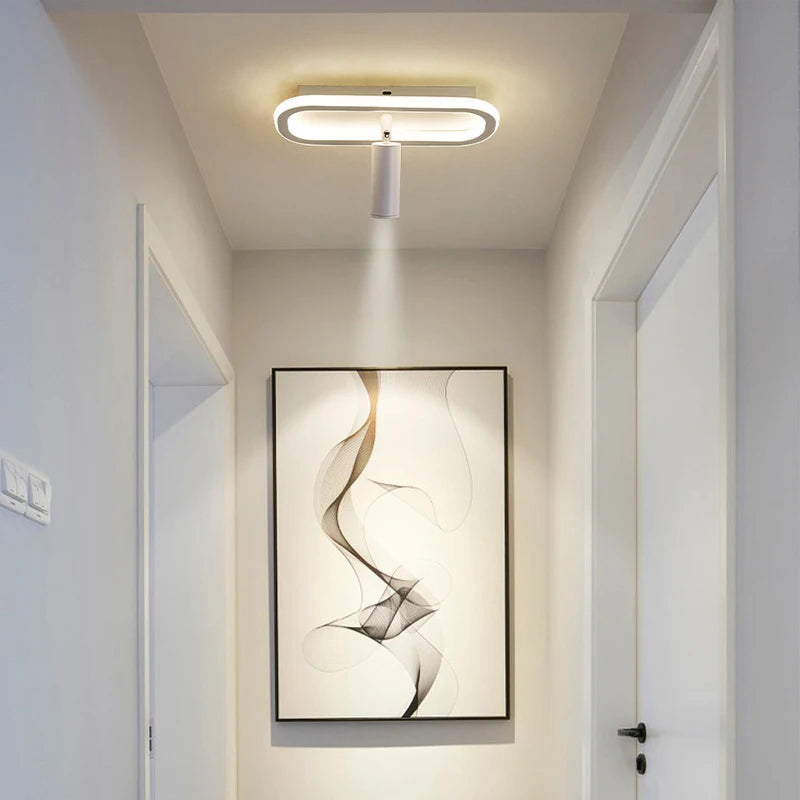 spot éclairage led intérieur déco minimaliste moderne pour lustre - vue 5 sur 18