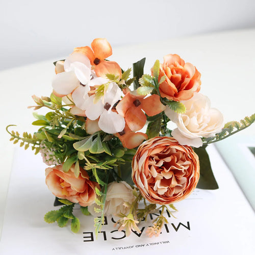 bouquet de fleurs artificielles pour décoration mariage et événements - vue 9 sur 11