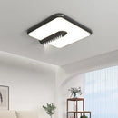 plafonnier led moderne avec télécommande pour décoration