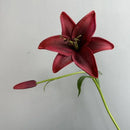 branche de lys artificielle décoration florale pour intérieur
