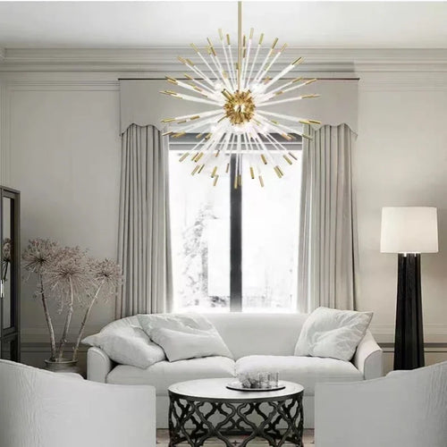 suspension en cristal de luxe éclairage décoratif pour tous les espaces - vue 2 sur 12