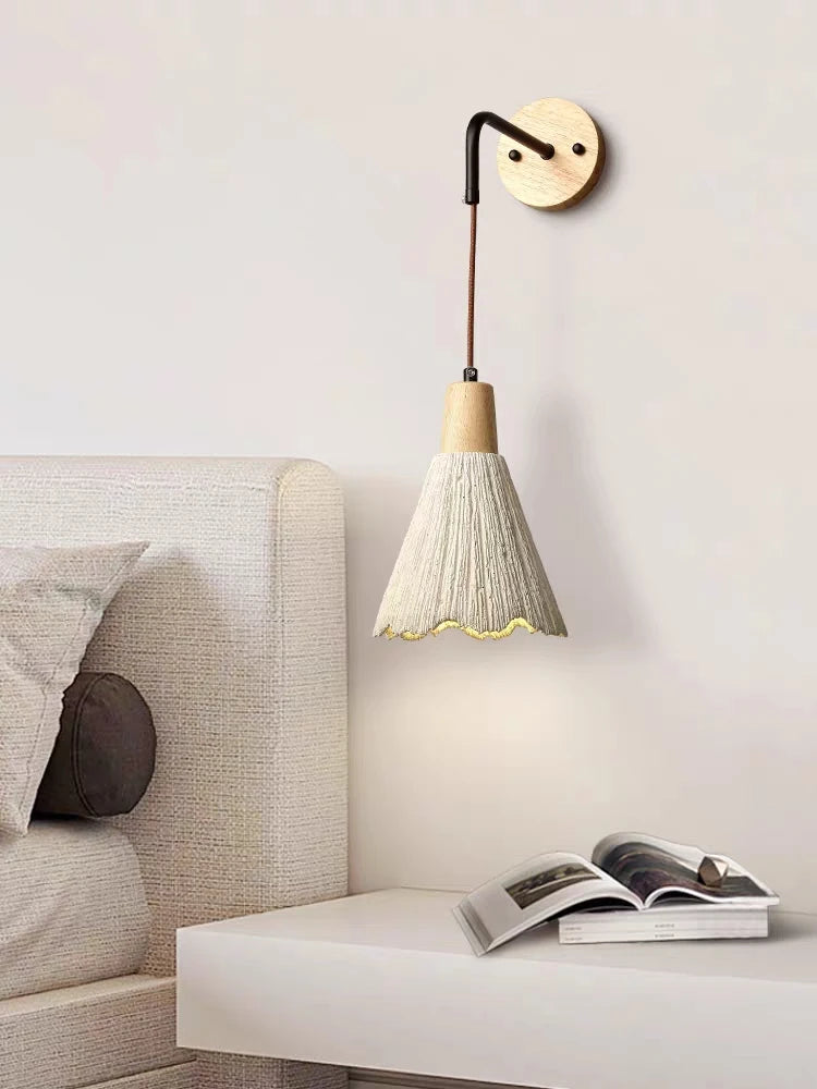 lustre en ciment design rétro pour salon et restaurant - vue 3 sur 8