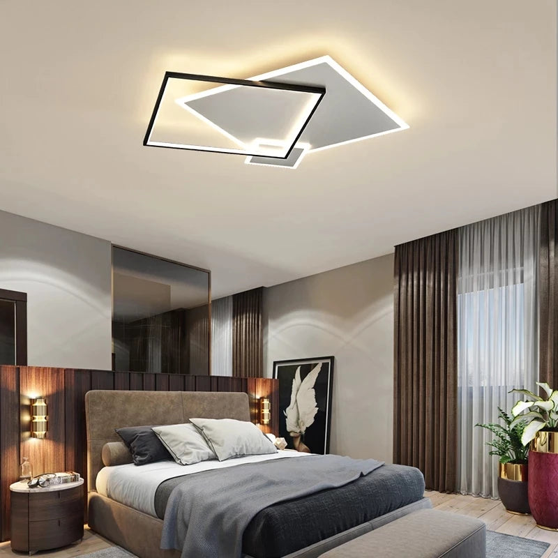 plafonnier led moderne pour décoration intérieure élégante et lumineuse - vue 4 sur 22