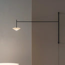 applique murale led nordique avec long bras à bascule