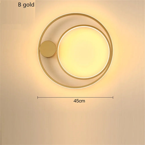 applique murale nordique moderne led en fer aluminium acrylique - vue 13 sur 12