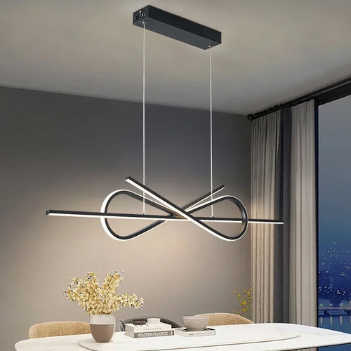 lustre moderne design créatif pour un éclairage élégant - vue 4 sur 7