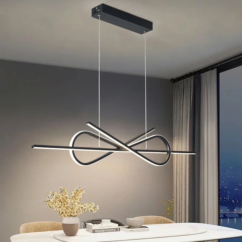 lustre moderne design créatif pour un éclairage élégant - vue 3 sur 7