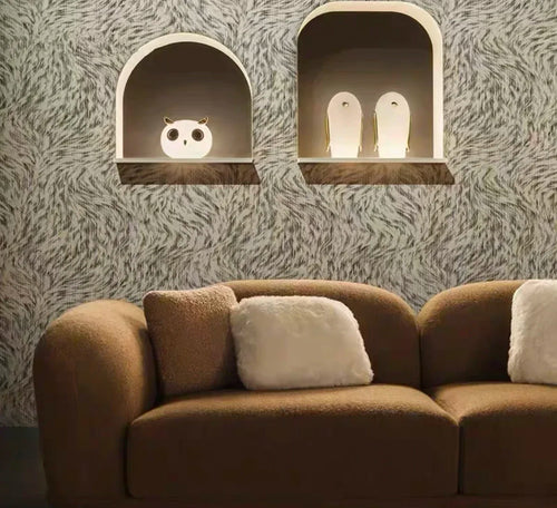 lampe de chevet en verre nordique créative et moderne - vue 4 sur 9