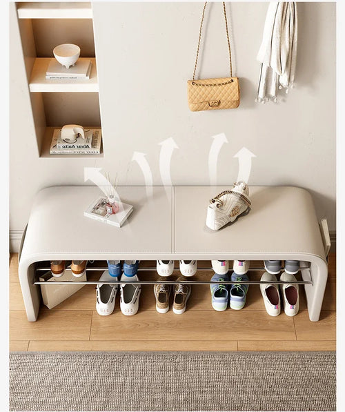 banc polyvalent pour rangement et assise décorative - vue 3 sur 15