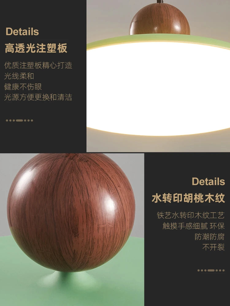 lampe à poser design en bois de noyer pour intérieur élégant - vue 5 sur 10