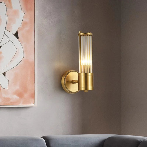 applique murale en cuivre style rétro pour intérieur élégant - vue 3 sur 8