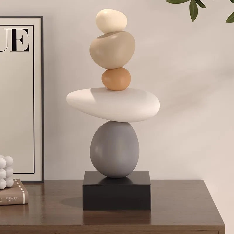 lampe à poser en pierre pour ambiance relaxante et décorative - vue 2 sur 10