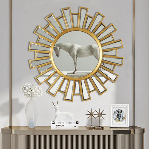 miroir décoratif rond pour restaurant et salle de bain - vue 9 sur 8