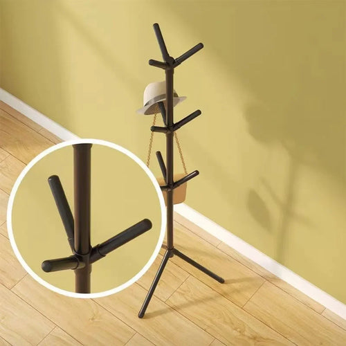 porte-vêtements et chapeaux support vertical en forme de branche - vue 6 sur 8