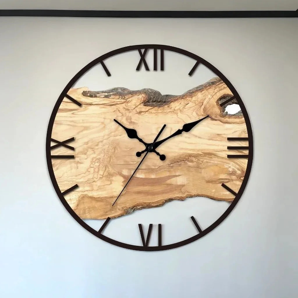 horloge murale acrylique silencieuse pour décoration intérieure moderne - vue 3 sur 14