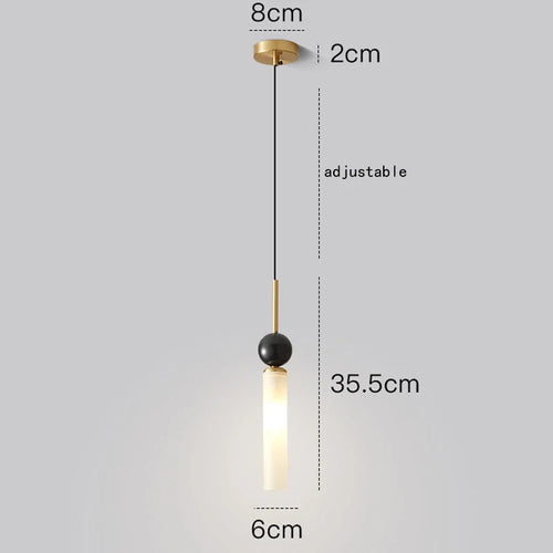 lustre moderne suspendu avec éclairage led décoratif intérieur - vue 9 sur 8