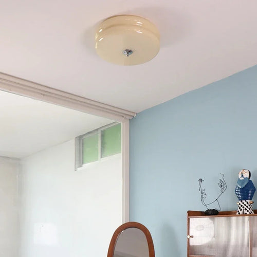 plafonnier en verre design pour un éclairage moderne élégant - vue 3 sur 10