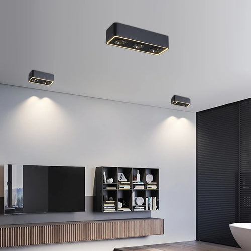 Spot carré led anti-éblouissement monté en surface - vue 4 sur 16