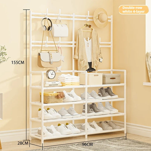 étagère à chaussures multifonctionnelle pour gagner de l'espace - vue 12 sur 18