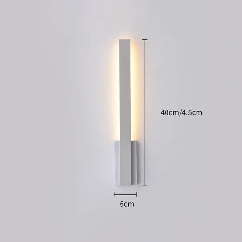 Applique murale intérieure Led moderne salon chambre escalier décoration de la maison chevet applique murale lampes luminaire - vue 8 sur 9