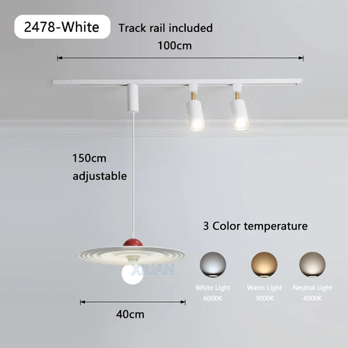 suspension led en bois pour table à manger nordique - vue 19 sur 18