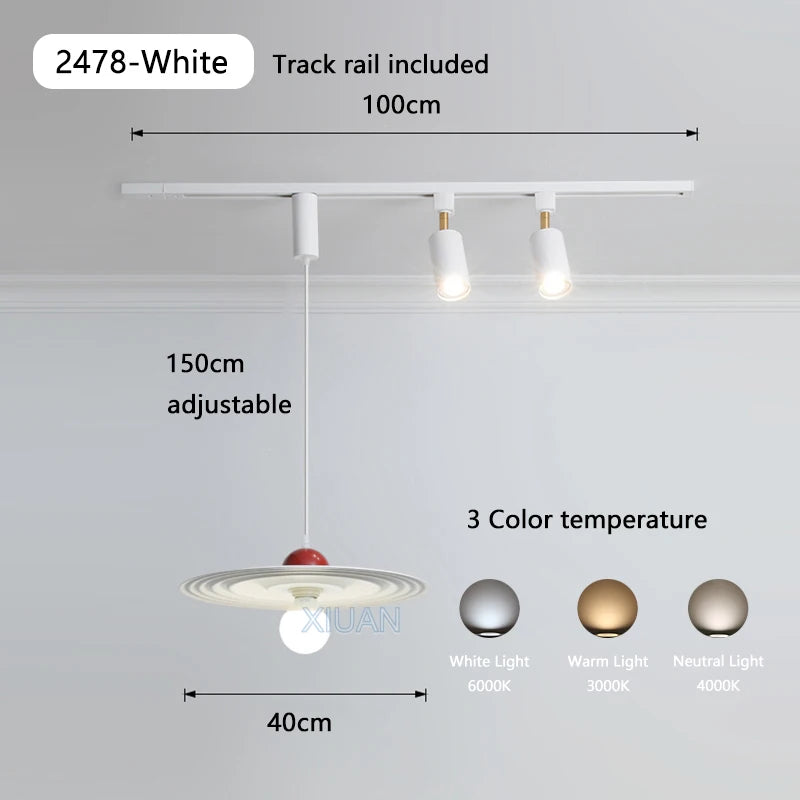 suspension led en bois pour table à manger nordique - vue 18 sur 18