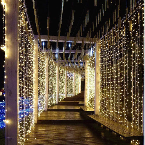 guirlande lumineuse led pour décorations de noël et nouvel an - vue 2 sur 9