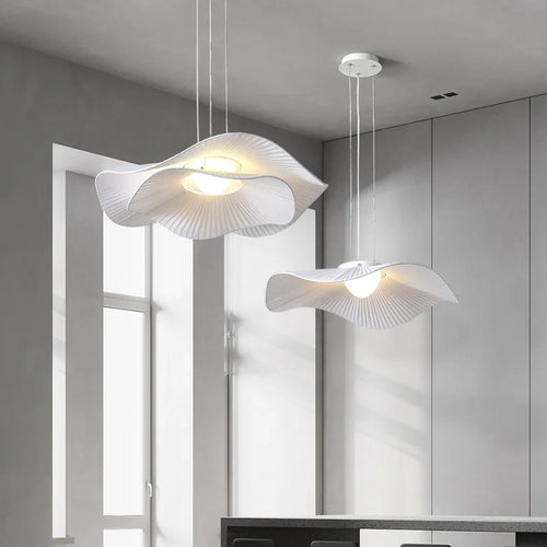 lustre nordique design lotus éclairage led moderne pour intérieur - vue 2 sur 10
