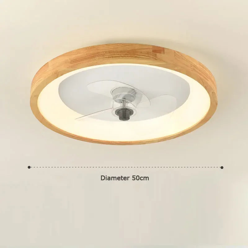 plafonnier oscillant créatif nordique avec lumière led et télécommande - vue 10 sur 11