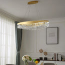 lustre en cristal de luxe pour éclairage décoratif intérieur