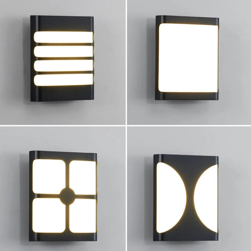 Applique murale extérieure de rue lampe étanche balcon lampe de jardin à LED couloir allée escalier Terrance applique luminaire - vue 2 sur 10