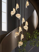 lustre moderne à led éclairage suspendu design pour espace contemporain