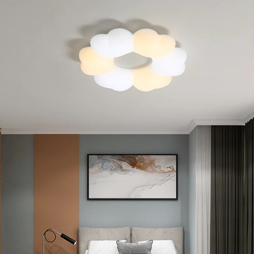 lustre à pétales nordique romantique pour une ambiance chaleureuse - vue 3 sur 10