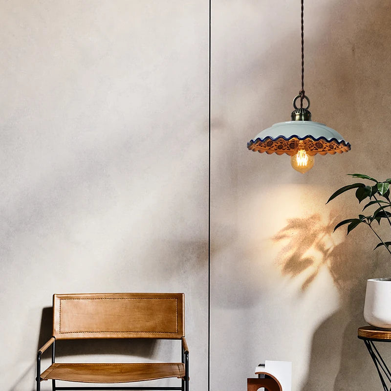 Suspension led en céramique moderne simple - vue 4 sur 29