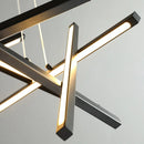 suspension moderne à led au design rectangulaire élégant