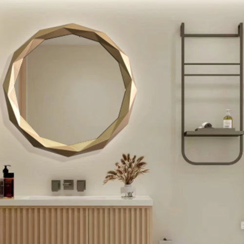 miroirs décoratifs ronds pour maquillage et décoration intérieure - vue 3 sur 7