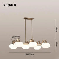 lustre moderne en métal nickelé avec éclairage à led