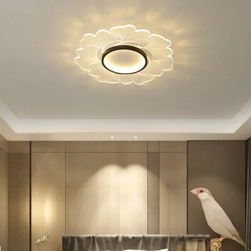 lustre moderne à leds pour décoration intérieure - vue 3 sur 12