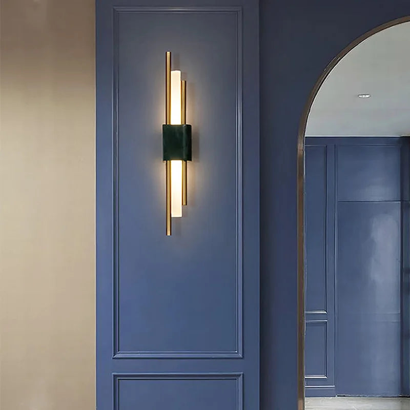 Applique led marbre moderne décoratif - vue 5 sur 10