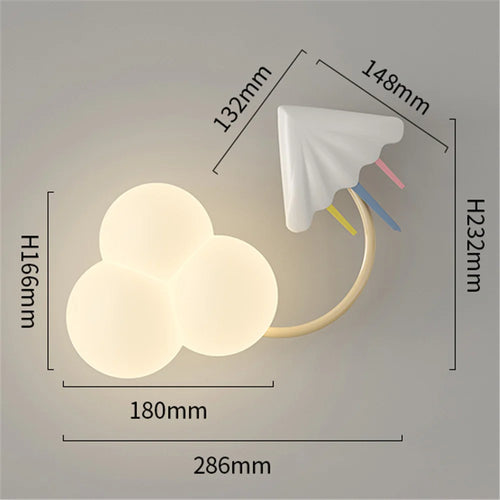 applique murale led avion pour enfants décorative et ludique - vue 8 sur 12