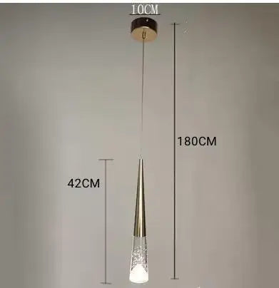 suspension moderne en cristal pour éclairage intérieur élégant - vue 17 sur 16