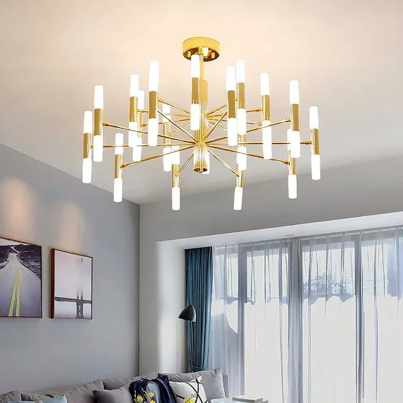 suspension moderne en acrylique pour décoration intérieure élégante - vue 1 sur 18