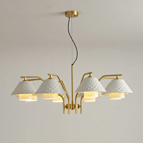lustre à led pour décoration intérieure moderne et élégante - vue 2 sur 11