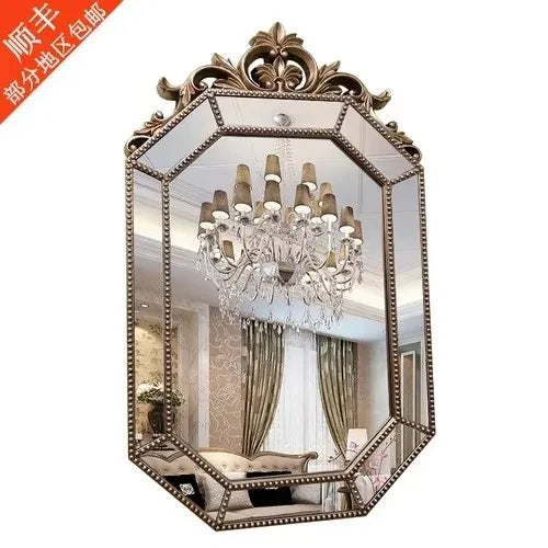 miroir décoratif suspendu nordique pour un élégant maquillage - vue 12 sur 14